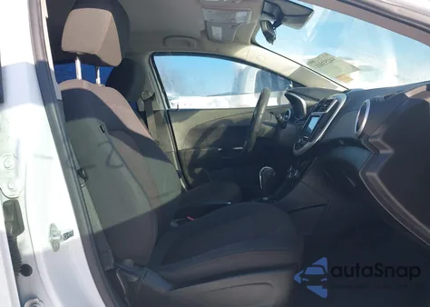 2020 Chevrolet Sonic Fwd Lt 5-Door из США, поврежденный, VIN 1G1JD6SB2L4110483